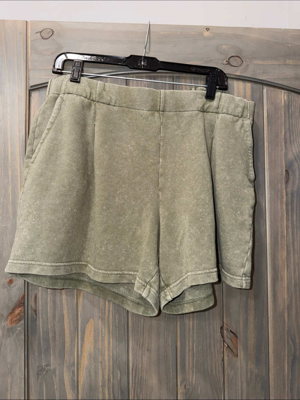 aerie Olive Green Pull-On Shorts